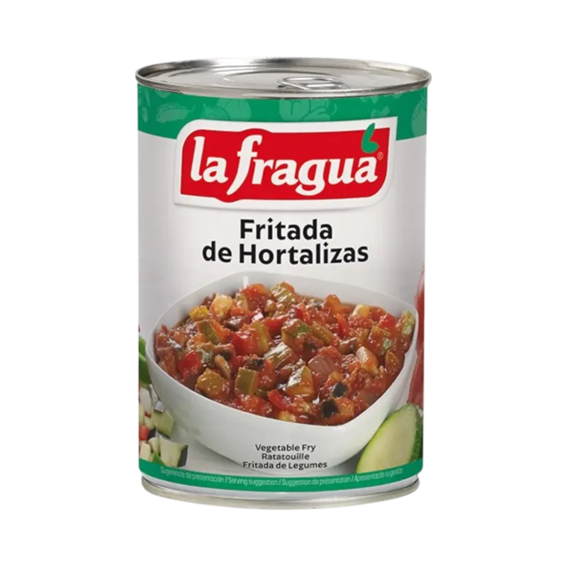 Fritada de Hortalizas Lata 1/2 kg · 12 unidades · La Fragua