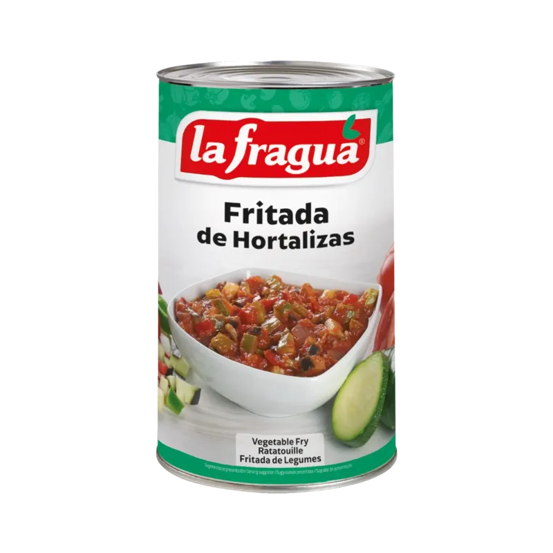 Fritada de Hortalizas Lata 5 kg Obrador · 3 unidades · La Fragua