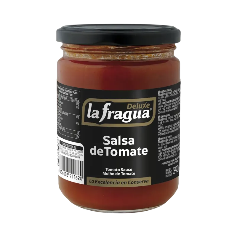 Salsa de Tomate Tarro-445 · 12 unidades · La Fragua