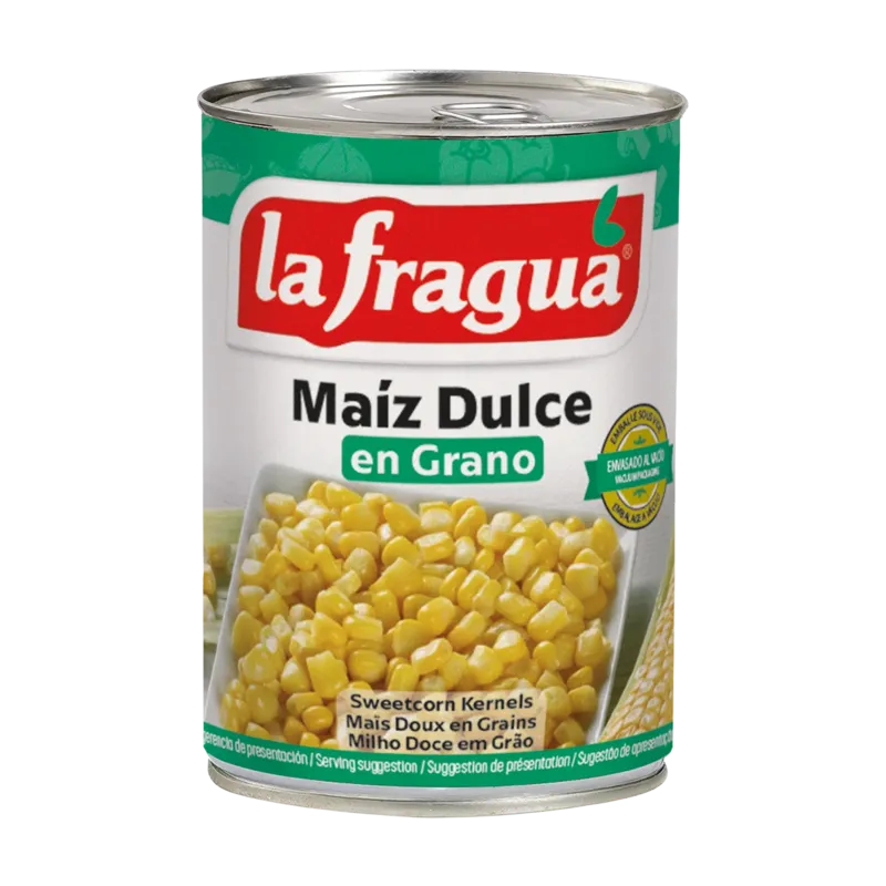 Maíz Dulce en Grano Lata 1/2 kg F.A. · 12 unidades · La Fragua