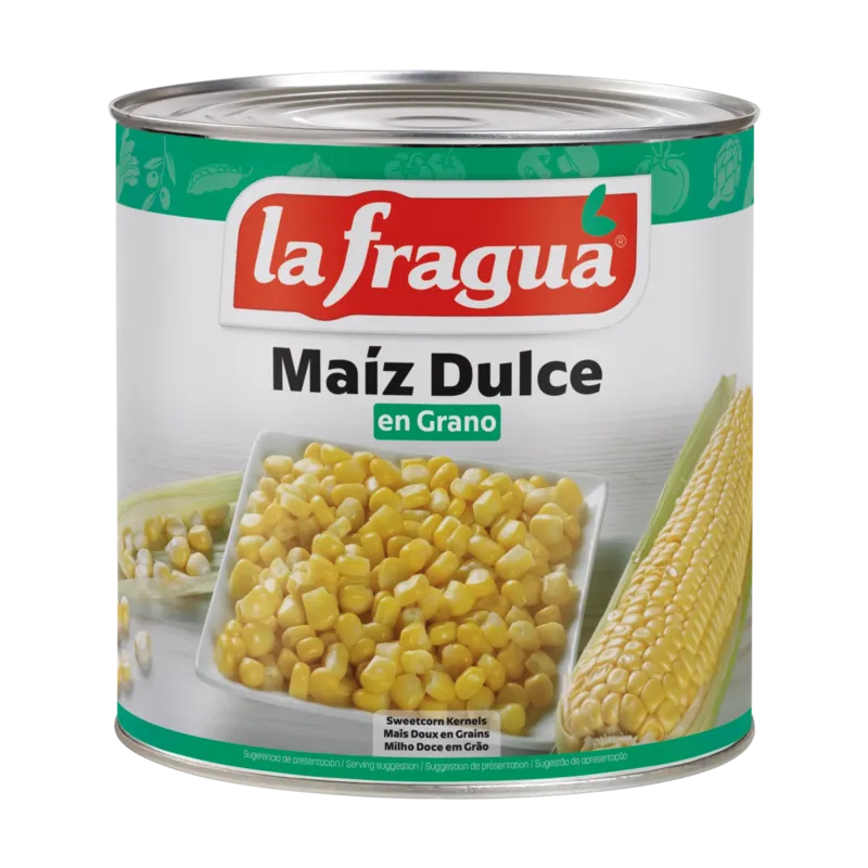 Maíz Dulce en Grano Lata 3 kg · 6 unidades · La Fragua