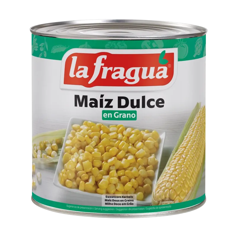 Maíz Dulce en Grano Lata 3 kg · 6 unidades · La Fragua