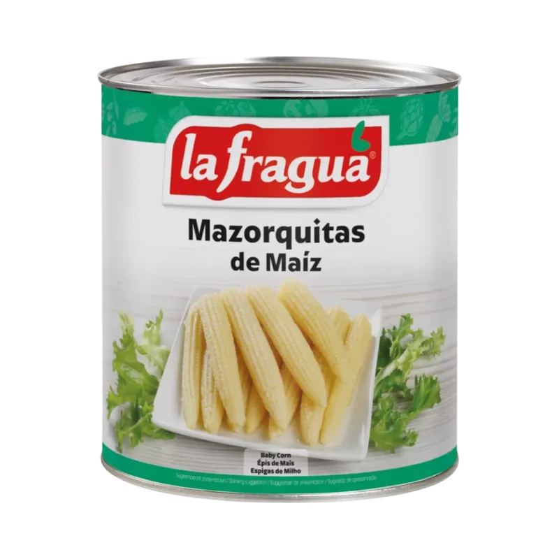 Mazorquitas de Maíz Lata 3 kg (A10) · 6 unidades · La Fragua