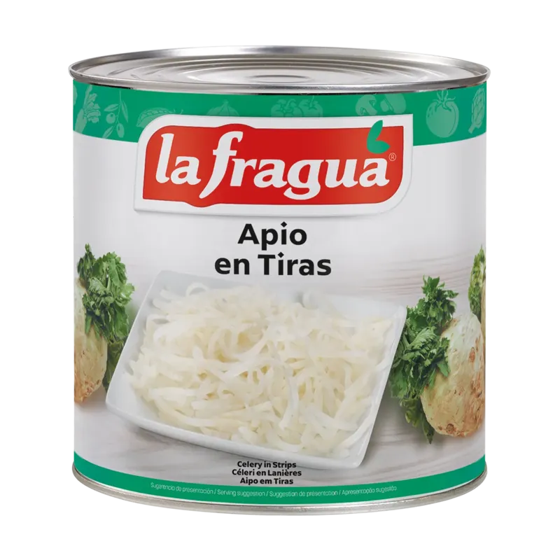 Apio Rallado Lata 3 kg · 6 unidades · La Fragua