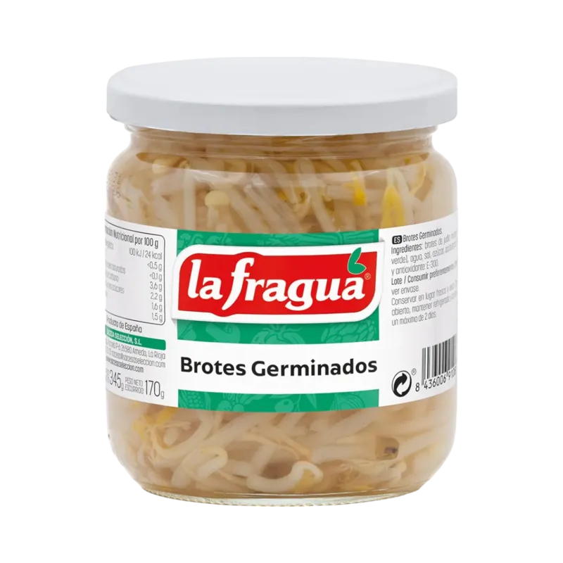 Brotes Germinados (Soja Verde) Tarro-370 · 12 unidades · La Fragua