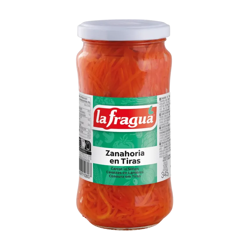 Zanahoria Rallada I Tarro-370 · 12 unidades · La Fragua