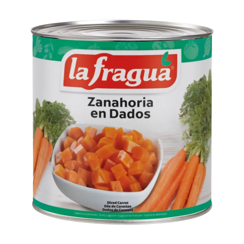 Zanahoria Dados I Lata 3 kg · 6 unidades · La Fragua