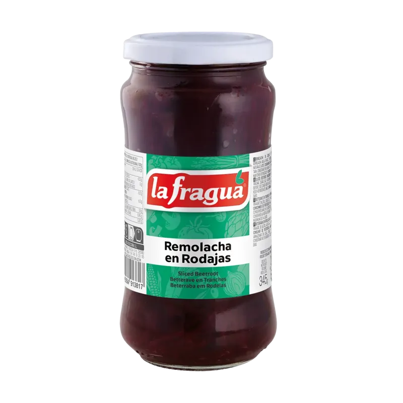 Remolacha Rodajas I Tarro-370 · 12 unidades · La Fragua
