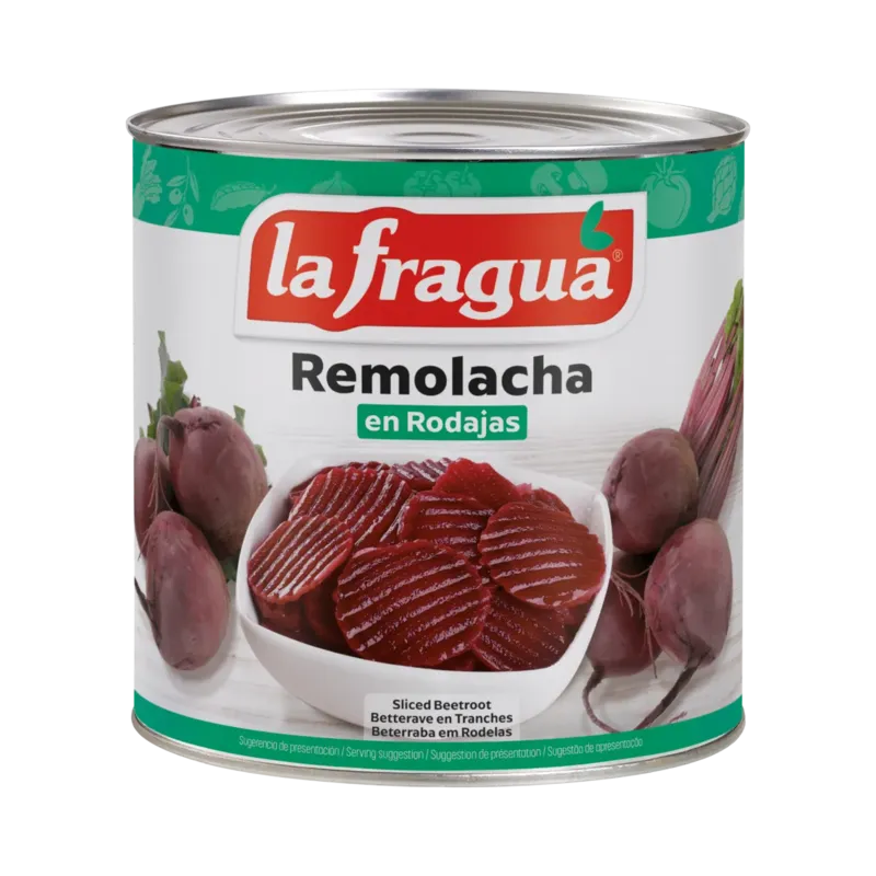 Remolacha Rodajas I Lata 3 kg · 6 unidades · La Fragua