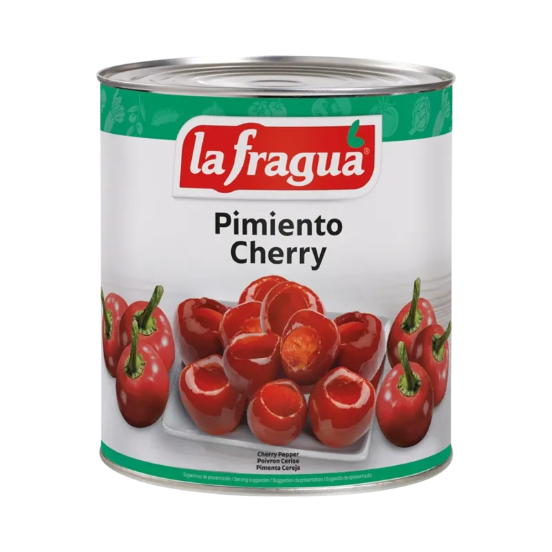 Pimiento Cherry Lata 3 kg (A10) · 6 unidades · La Fragua