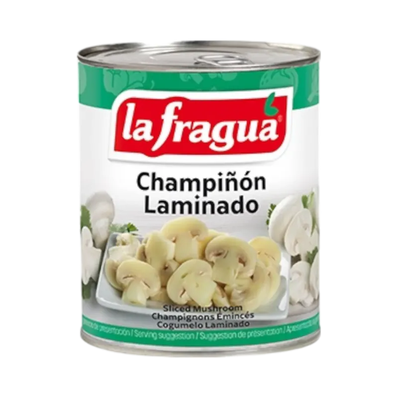 Champiñón Laminado I Lata 1/4 kg F.A. · 12 unidades · La Fragua