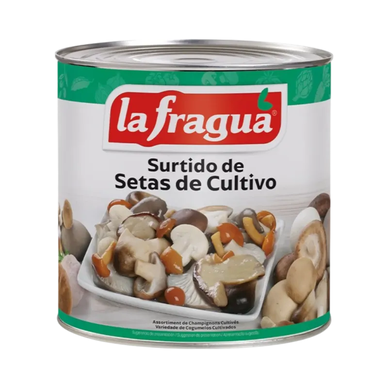 Surtido de Setas de Cultivo I Lata 3 kg · 6 unidades · La Fragua