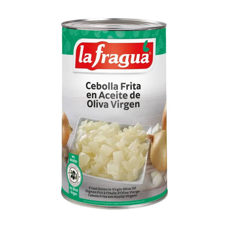Cebolla Frita en Aceite de Oliva Virgen Lata 5 kg · 3 unidades · La Fragua