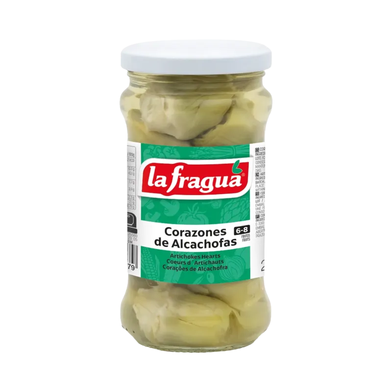 Alcachofa Entera 6-8 I Tarro-314 · 12 unidades · La Fragua