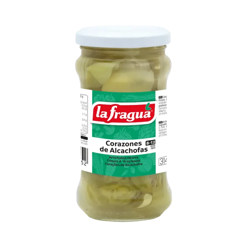 Alcachofa Entera 8-12 I Tarro-314 · 12 unidades · La Fragua