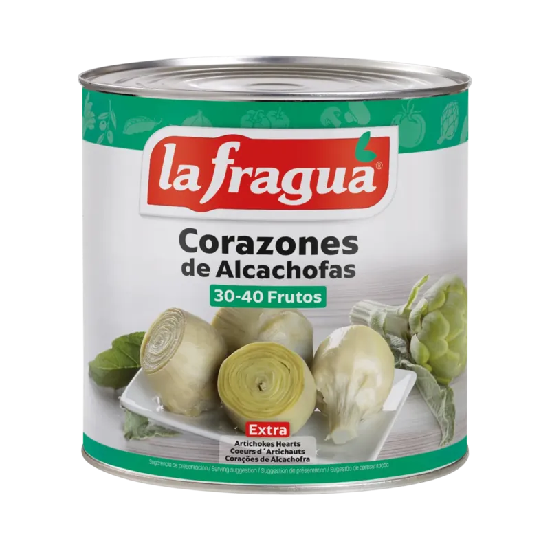 Alcachofa Entera 30-40 Extra Lata 3 kg · 6 unidades · La Fragua