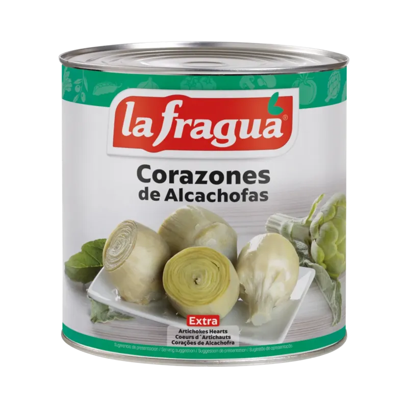 Alcachofa Entera 50-60 Extra Lata 3 kg · 6 unidades · La Fragua