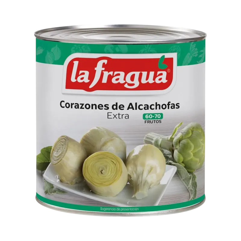 Alcachofa Entera 60-70 Extra Lata 3 kg · 6 unidades · La Fragua