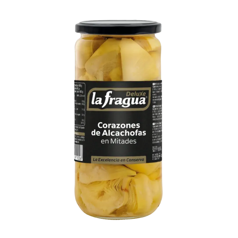 Alcachofa Mitades I Tarro-720 · 12 unidades · La Fragua