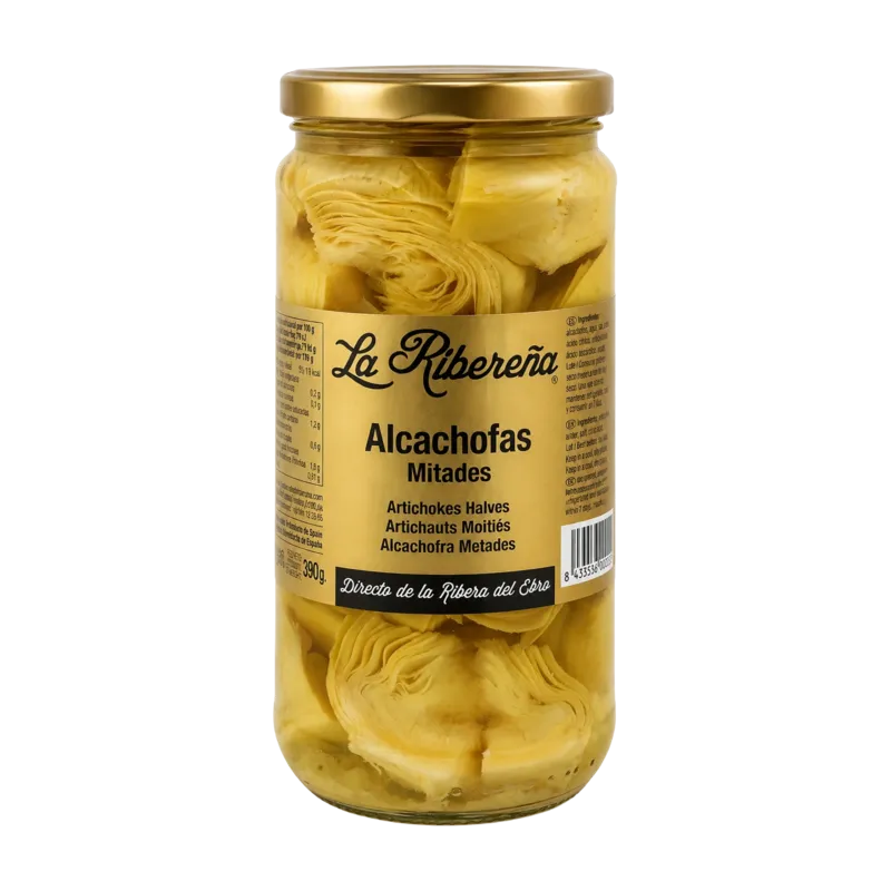 Alcachofa Mitades I Tarro-720 · 12 unidades · La Fragua