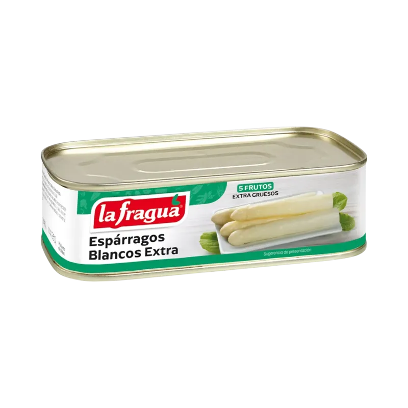 Espárragos 5 Frutos Extra Lata 1/2 kg · 12 unidades · La Fragua