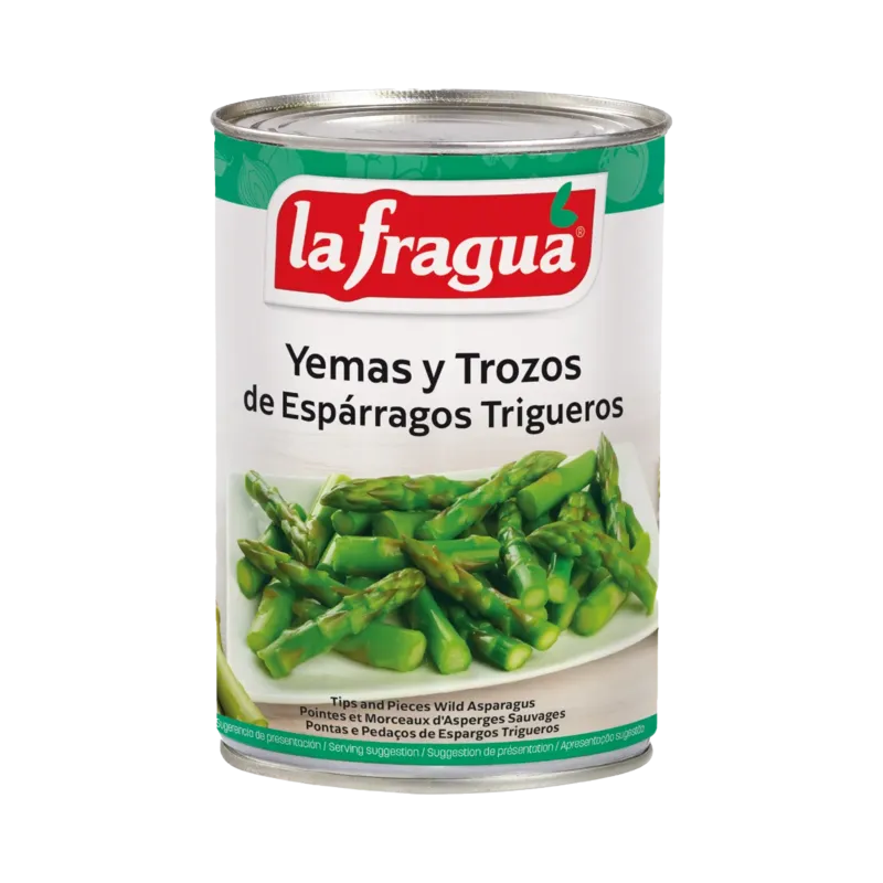 Yemas y Tallos de Espárragos Verdes I Lata 1/2 kg F.A. · 12 unidades · La Fragua