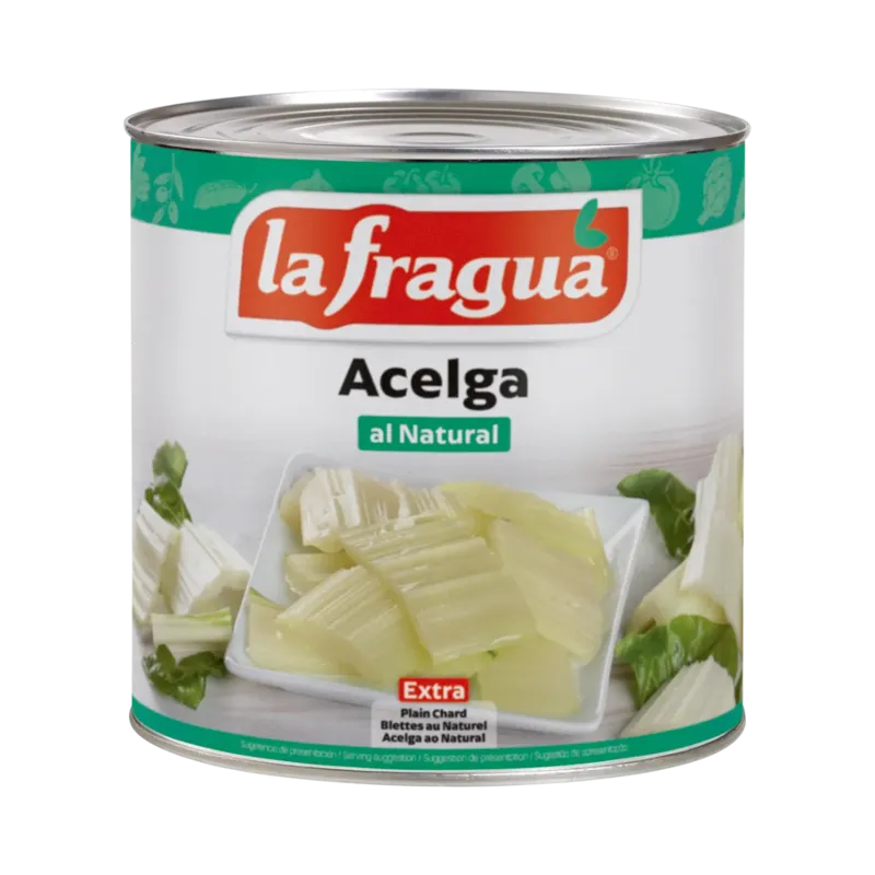 Acelga al Natural Extra Lata 3 kg · 6 unidades · La Fragua