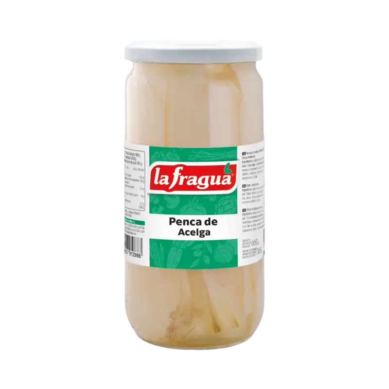 Pencas de Acelga I Tarro-720 · 12 unidades · La Fragua