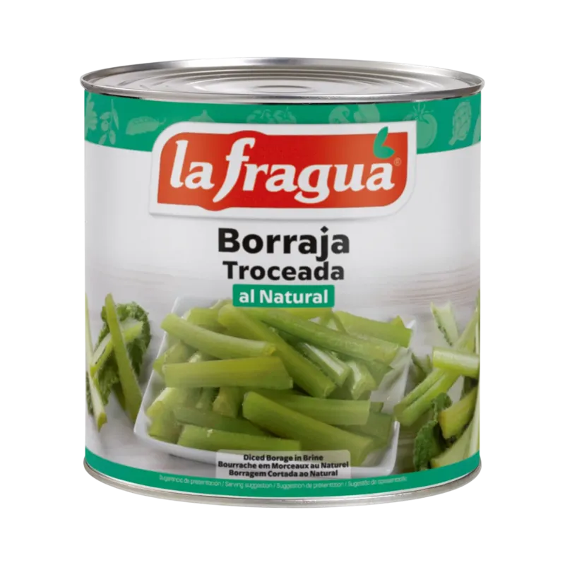 Borraja al Natural Lata 3 kg · 6 unidades · La Fragua