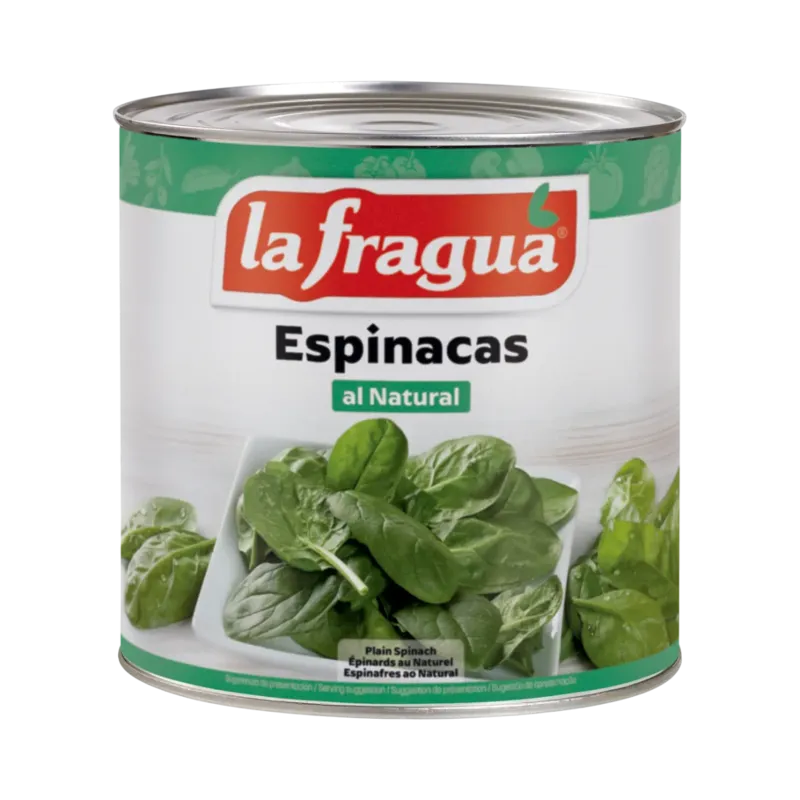 Espinacas I Lata 3 kg · 6 unidades · La Fragua