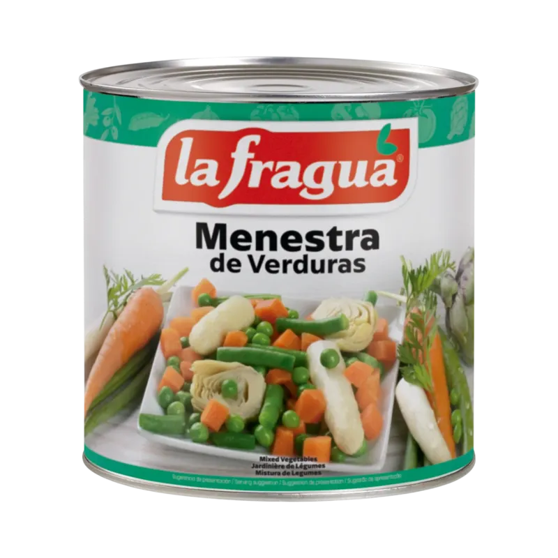 Menestra de Verduras I Lata 3 kg · 6 unidades · La Fragua