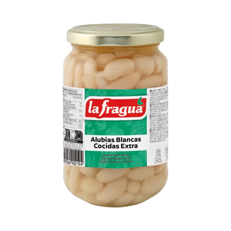 Alubias Blancas Extra Tarro-370 · 12 unidades · La Fragua