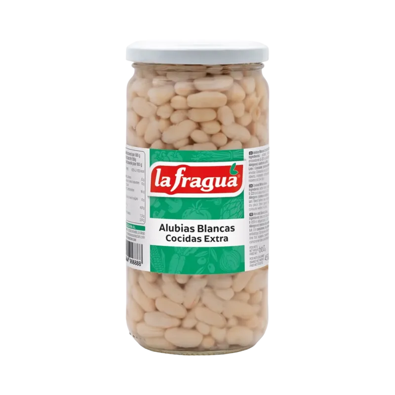 Alubias Blancas Extra Tarro-720 · 12 unidades · La Fragua