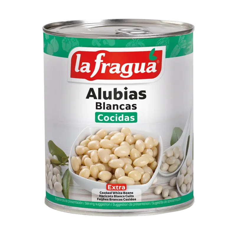 Alubias Blancas Extra Lata 1 kg F.A. · 12 unidades · La Fragua