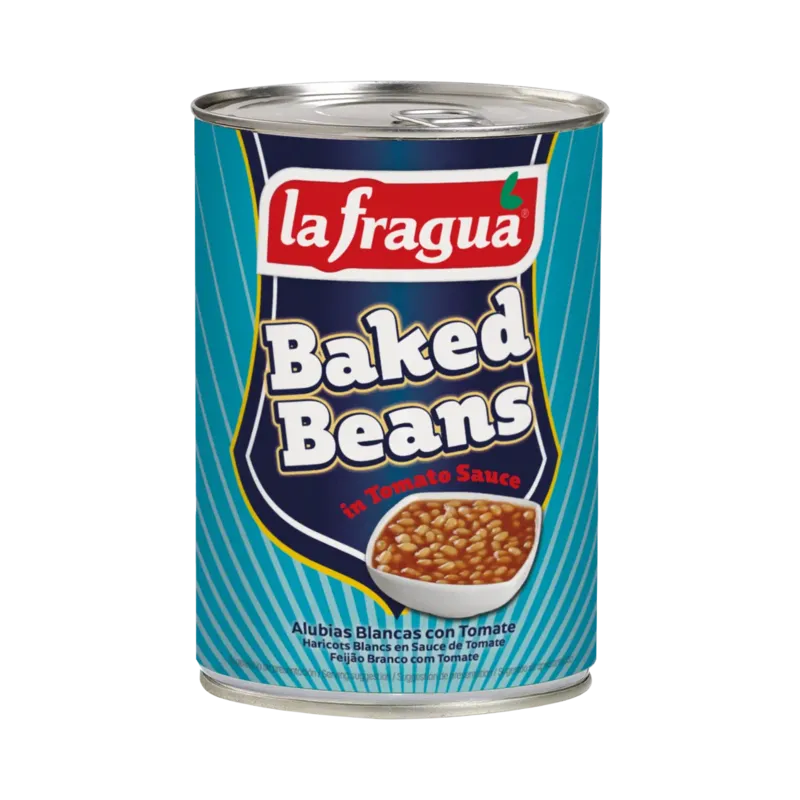 Baked Beans (Alubias Blancas con Tomate) Lata 1/2 kg F.A. · 24 unidades · La Fragua
