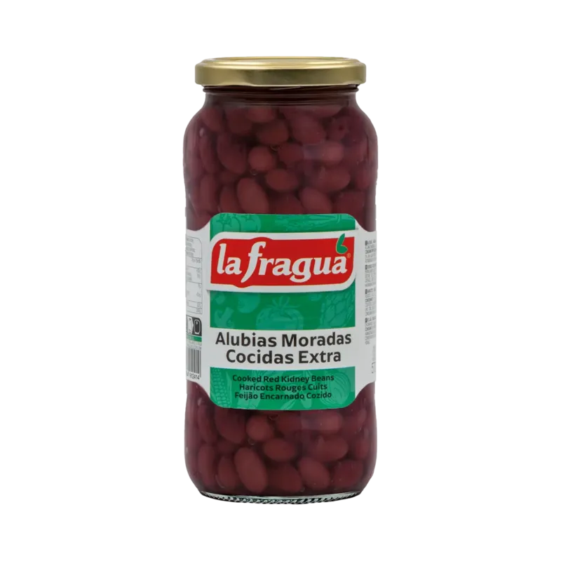 Alubias Moradas (Dark Red Kidney) Extra Tarro-580 · 12 unidades · La Fragua