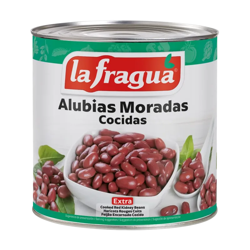 Alubias Moradas (Dark Red Kidney) Extra Lata 3 kg · 6 unidades · La Fragua