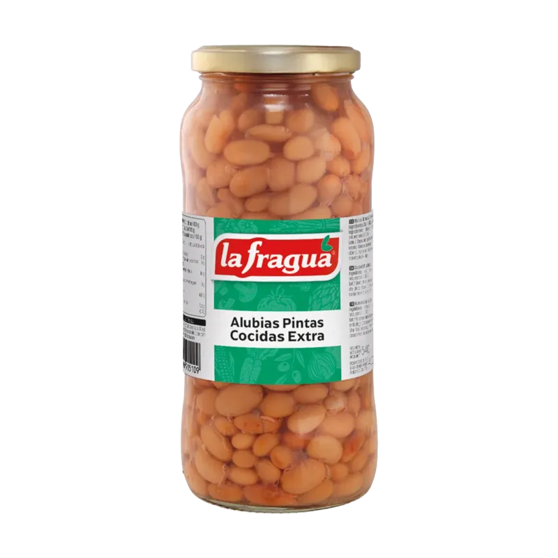 Alubias Pintas Extra Tarro-580 · 12 unidades · La Fragua