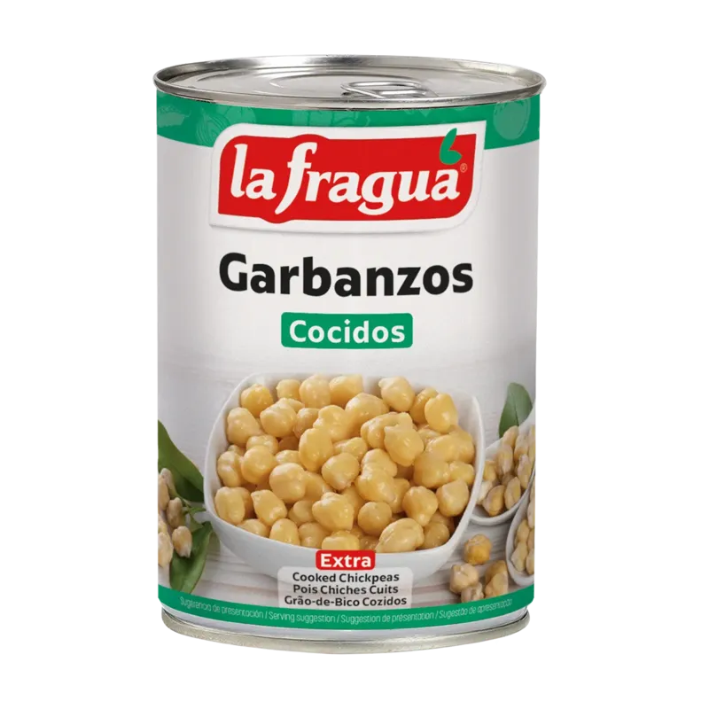 Garbanzos Extra Lata 1/2 kg (8 mm) · 12 unidades · La Fragua