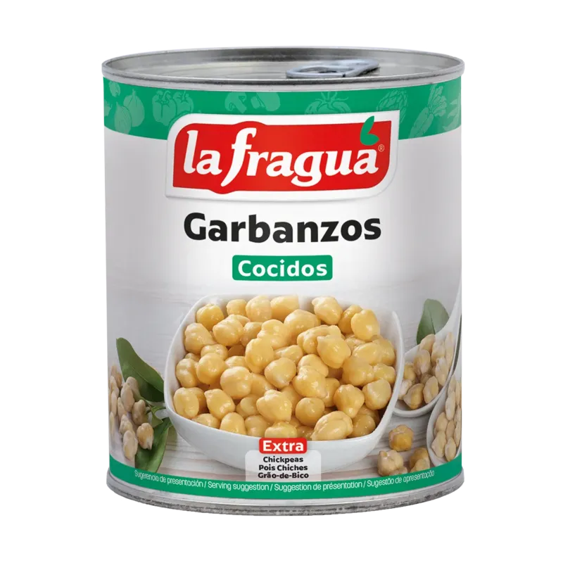 Garbanzos Extra Lata 1 kg (8 mm) · 12 unidades · La Fragua
