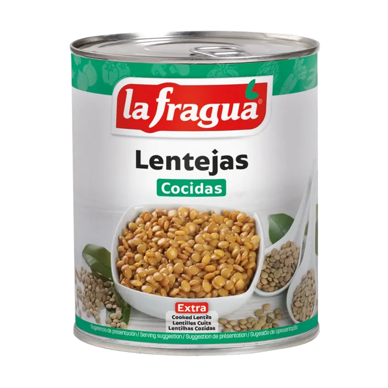 Lentejas Extra Lata 1 kg (Lenteja Ston) · 12 unidades · La Fragua