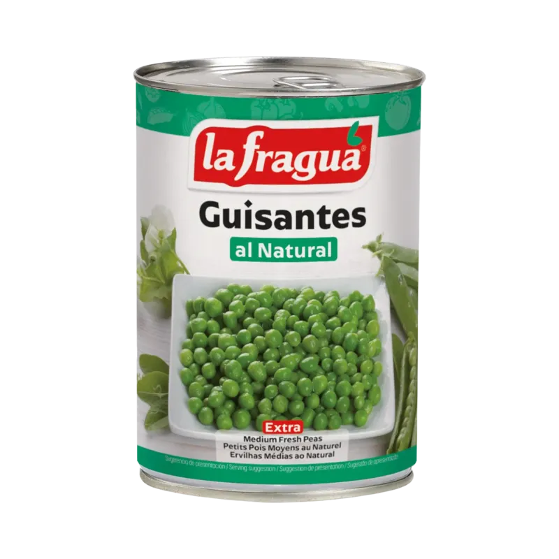 Guisantes Medianos Extra Lata 1/2 kg F.A. · 12 unidades · La Fragua