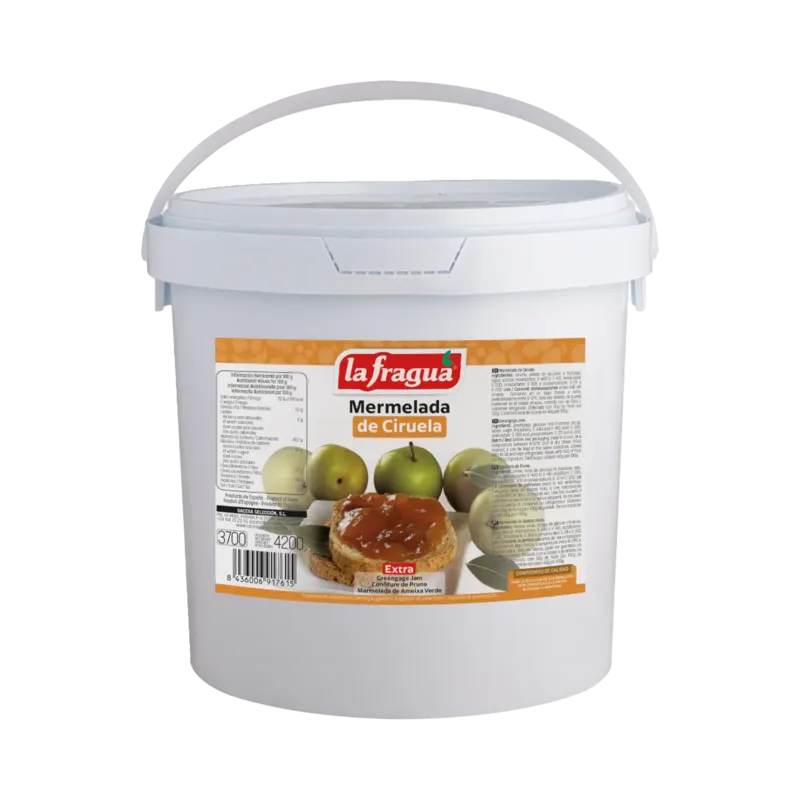 Mermelada de Ciruela Extra Cubo 4,2 kg · 2 unidades · La Fragua