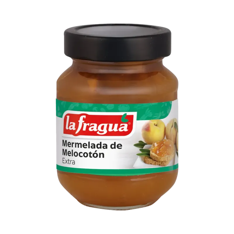 Mermelada de Melocotón Extra Tarro-314 · 12 unidades · La Fragua