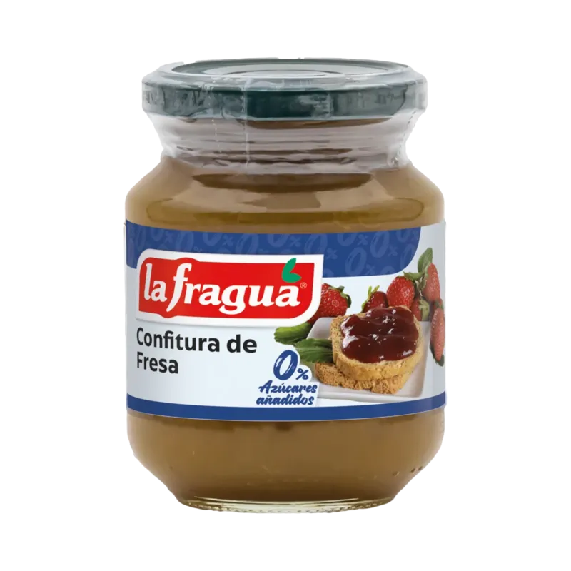 Confitura de Fresa SIN Azúcar Tarro-314 · 12 unidades · La Fragua