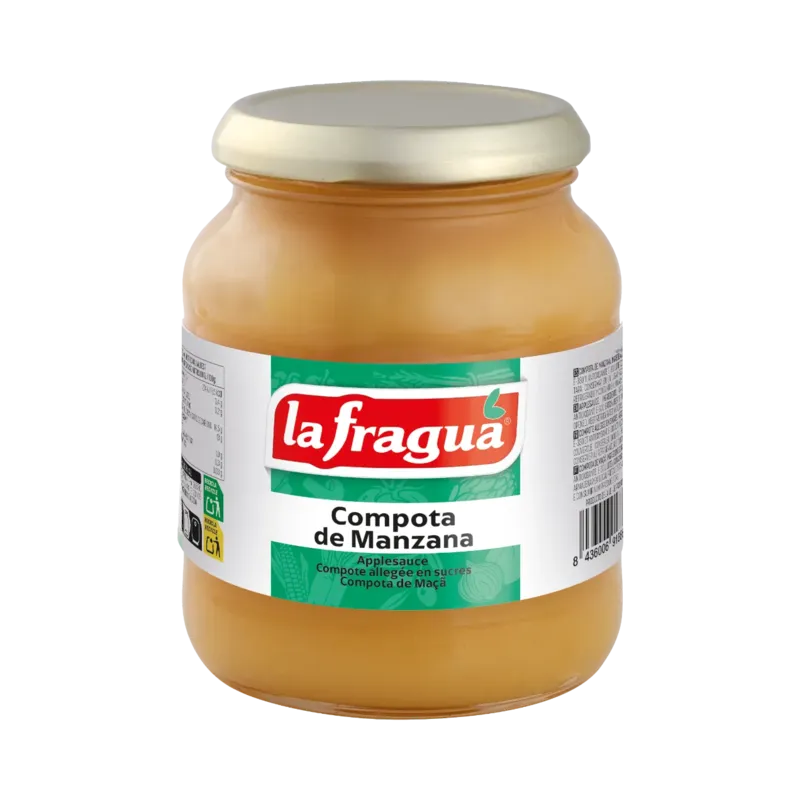 Compota de Manzana Tarro-370 · 12 unidades · La Fragua