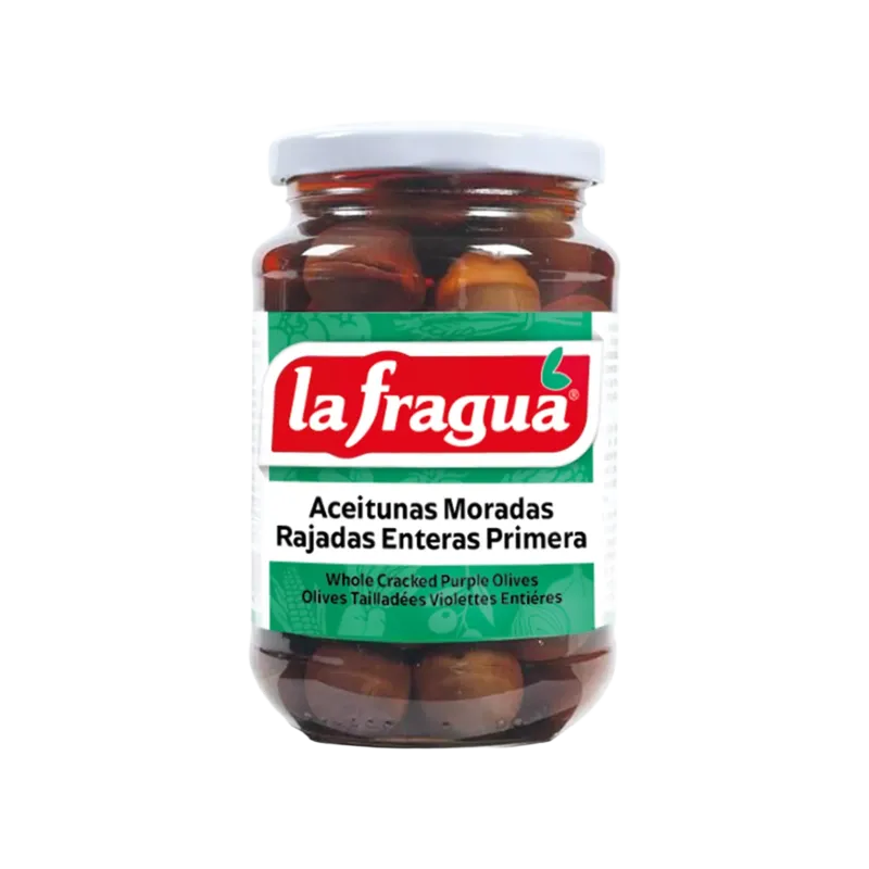 Aceitunas Moradas Enteras 240/260 I T-370 Variedad: Cacereña · 12 unidades · La Fragua