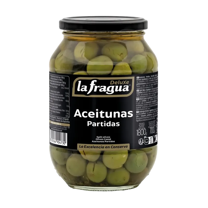 Aceitunas Verdes Partidas I Tarro-850 Origen: Jaén · 6 unidades · La Fragua
