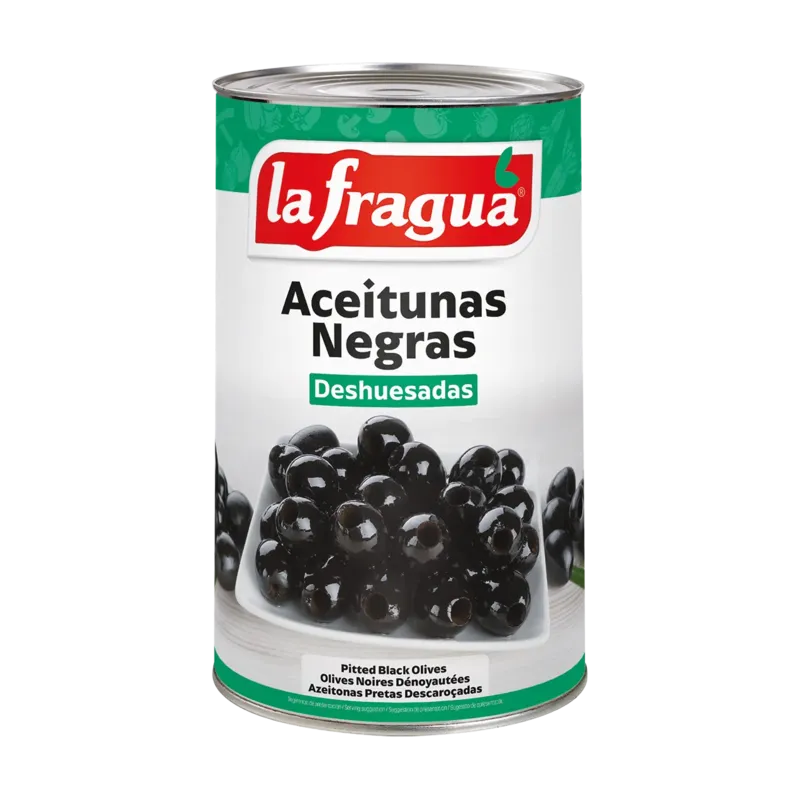 Aceitunas Negras Deshuesadas 241/260 I Lata 5 kg Variedad: Hojiblanca · 3 unidades · La Fragua