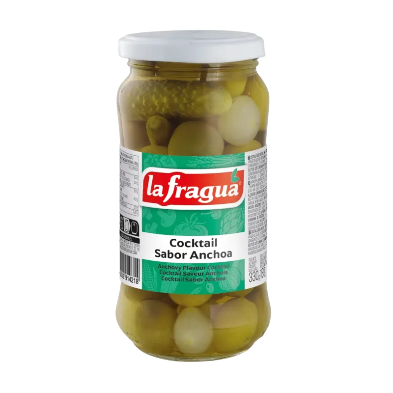 Cocktail Sabor Anchoa I Tarro-370 · 12 unidades · La Fragua